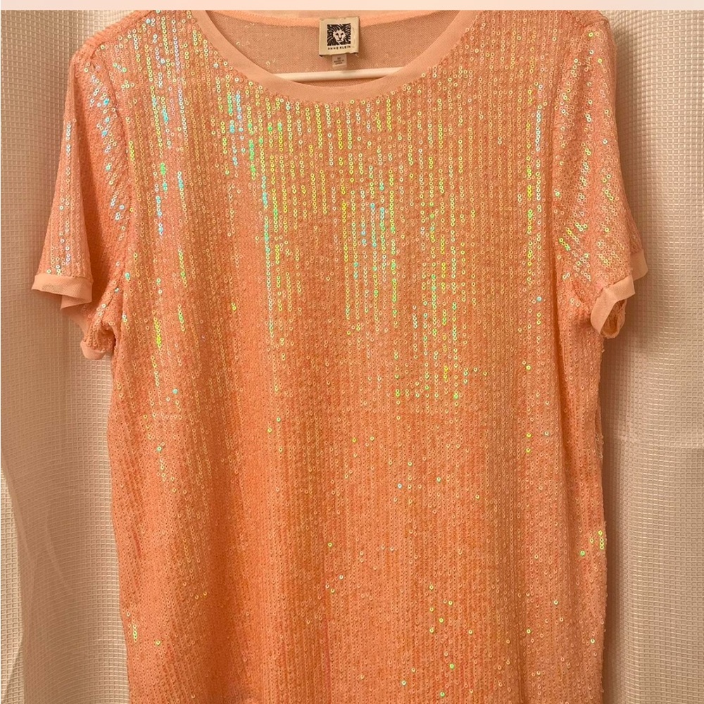 Sequin Embellished Pink Top